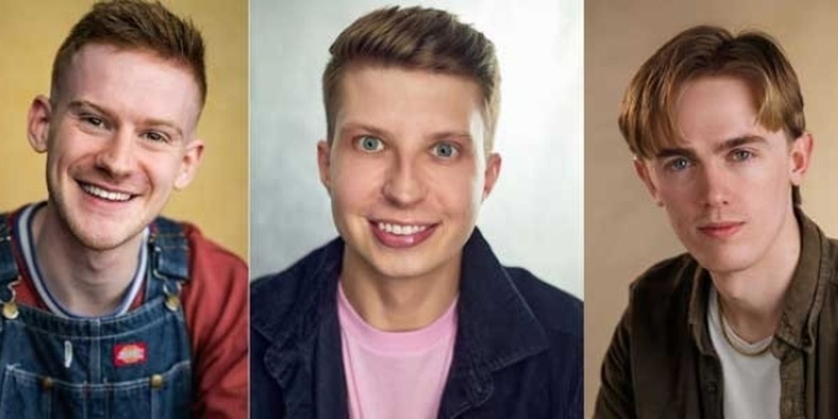 Cast Set For BOYS IN THE BUFF at the Golden Goose Theatre