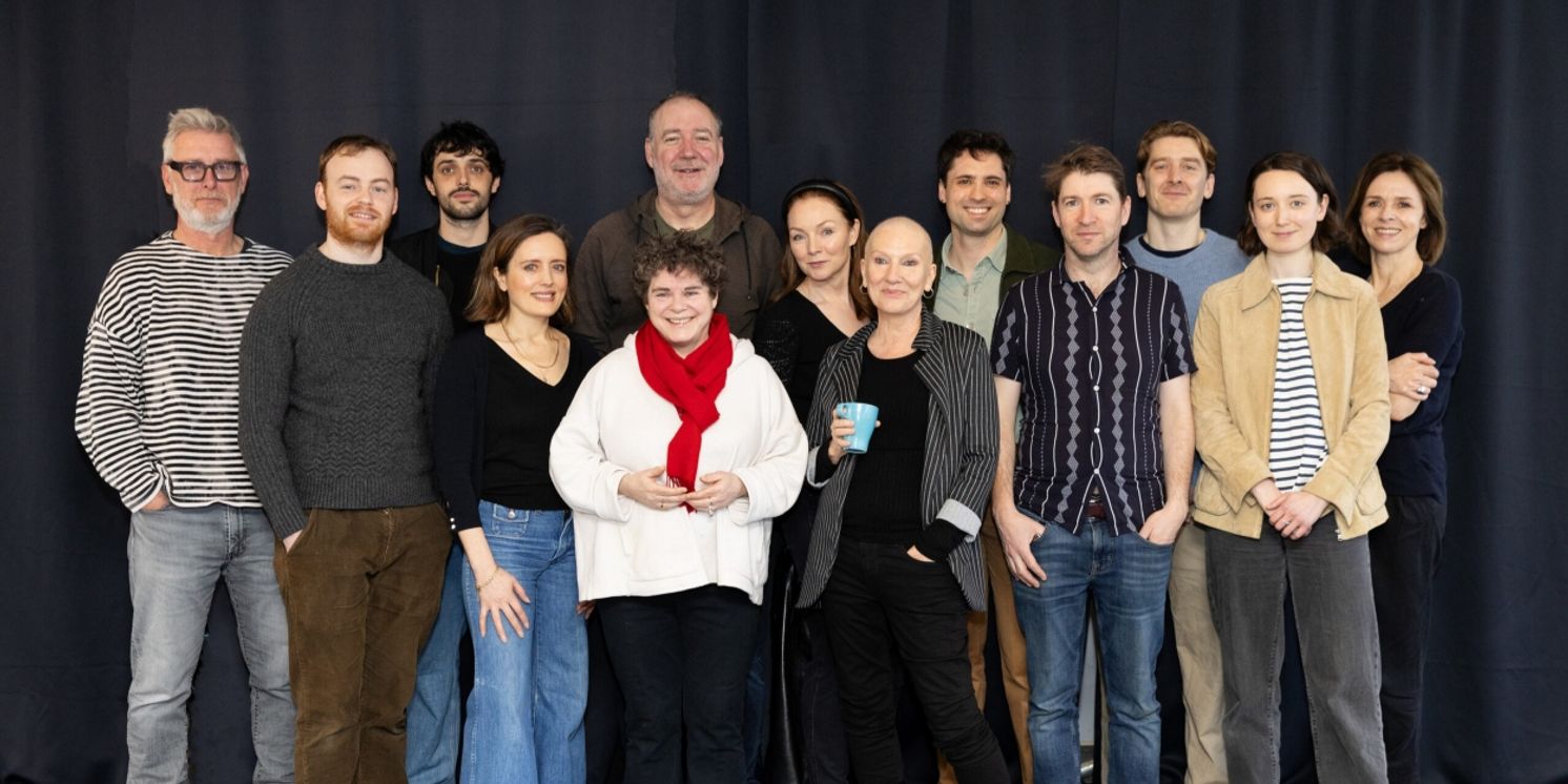 Cast Set For CHILDREN OF THE SUN at the Abbey Theatre  Image