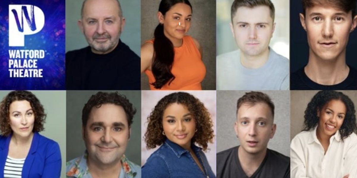 Cast Set For CINDERELLA at the Watford Palace