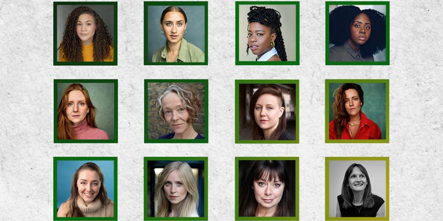 Cast Set For COVEN at the Kiln Theatre  Image