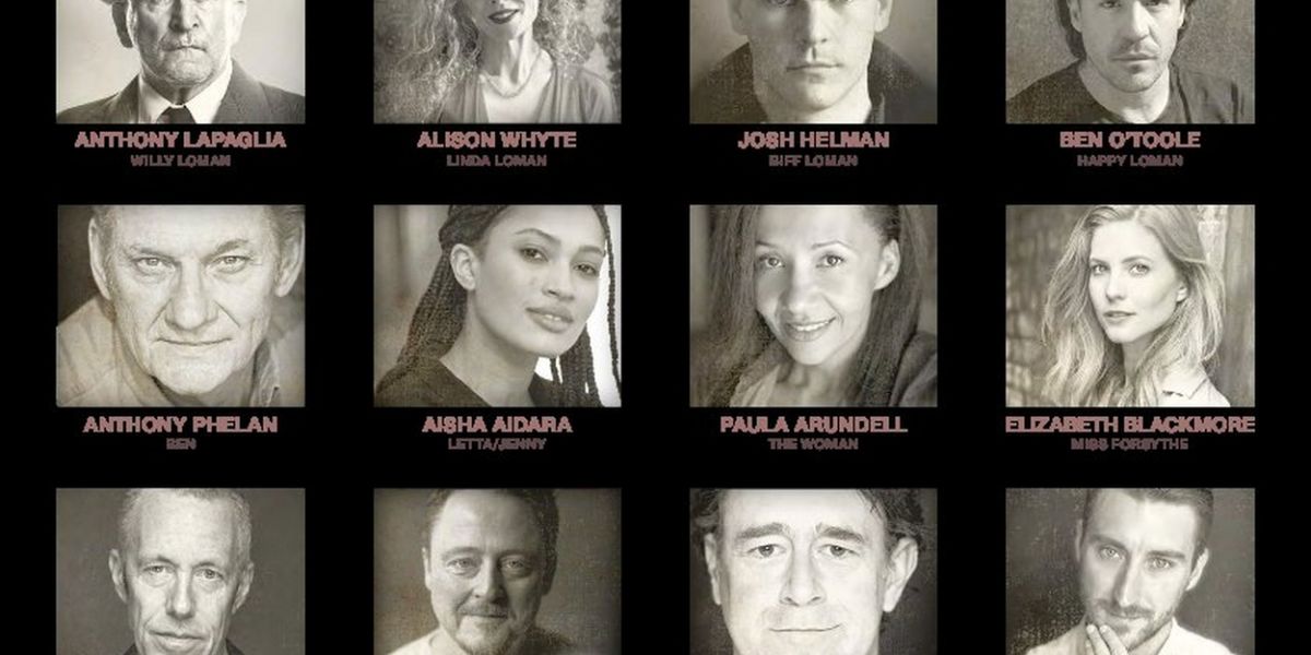 Cast Set For DEATH OF A SALESMAN in Sydney