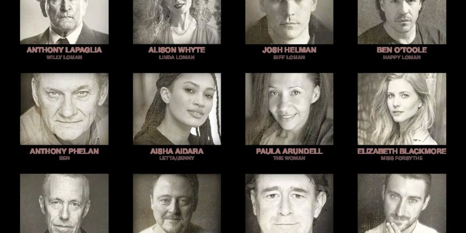 Cast Set For DEATH OF A SALESMAN in Sydney  Image