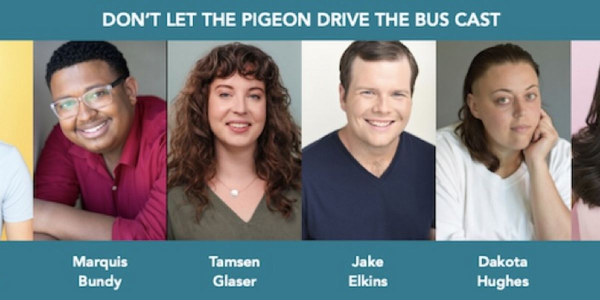 Cast Set For DON'T LET THE PIGEON DRIVE THE BUS at the Young People's Theatre of Chicago