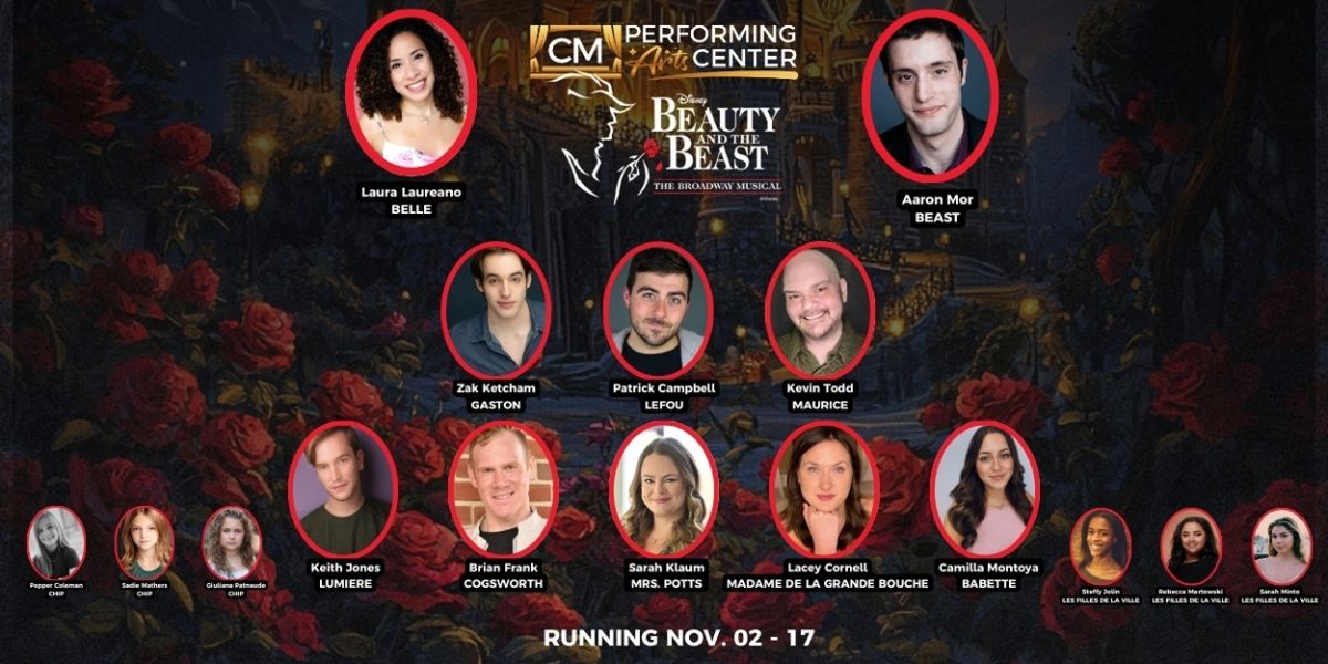 Cast Set For BEAUTY AND THE BEAST at The CM Performing Arts Center