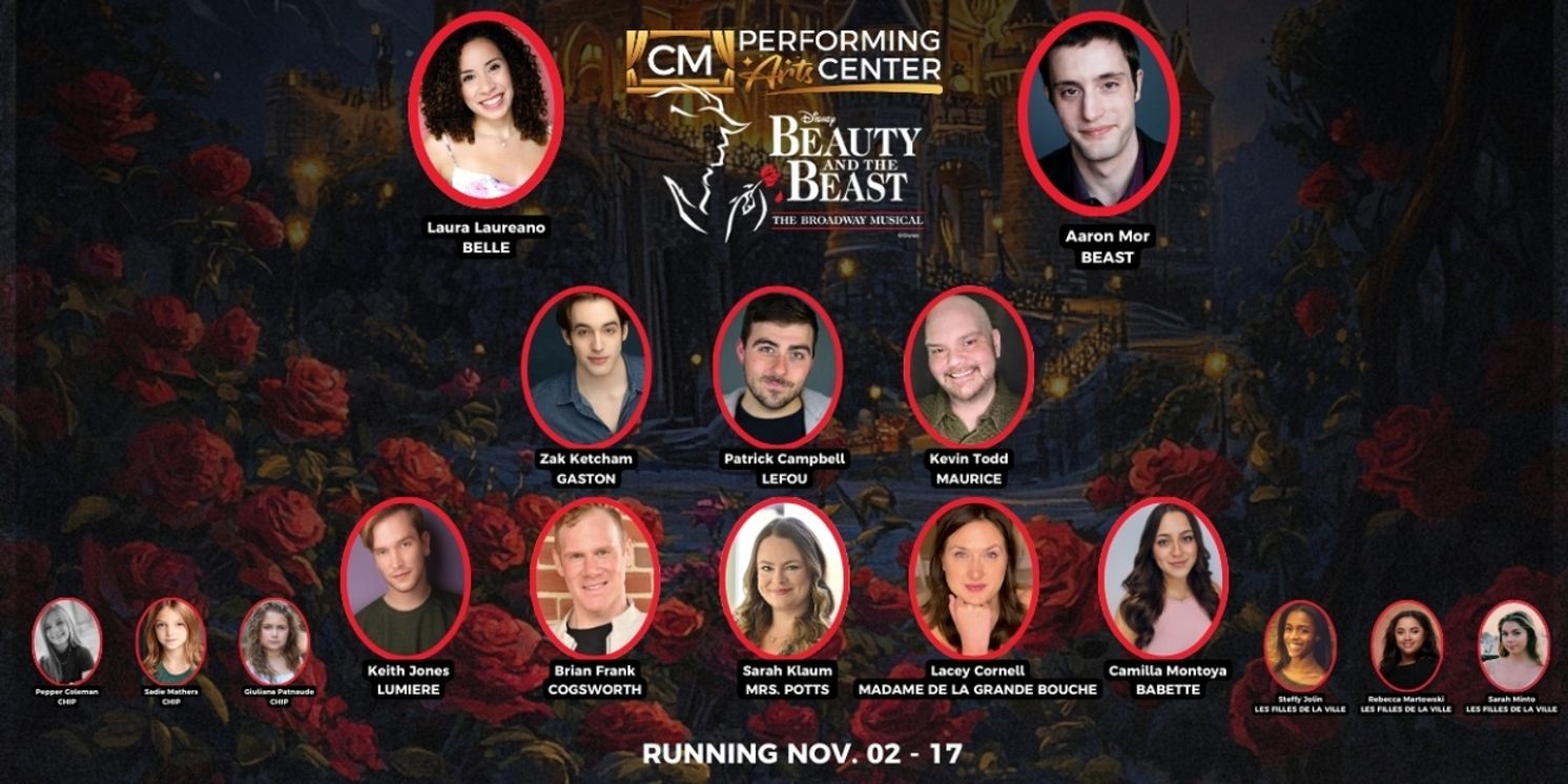 Cast Set For BEAUTY AND THE BEAST at The CM Performing Arts Center  Image