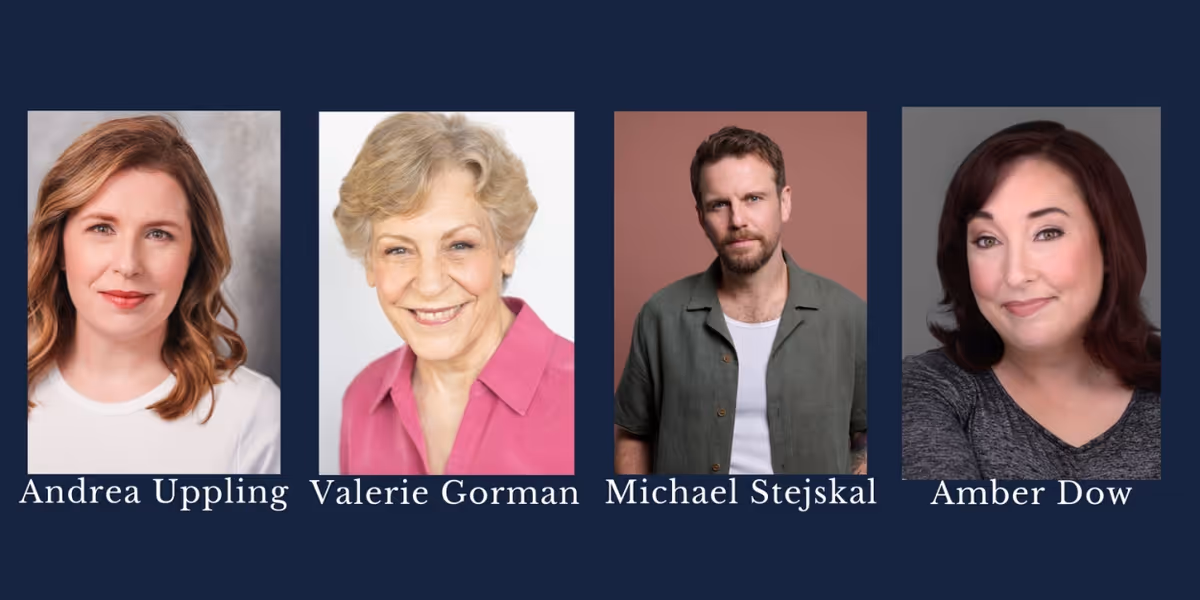 Cast Set For FOUR PLACES at 4 Chairs Theatre