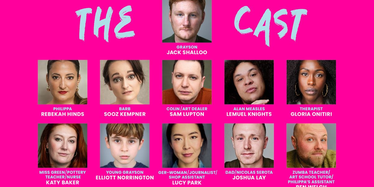 Cast Set For GRAYSON THE MUSICAL at Soho Theatre Walthamstow