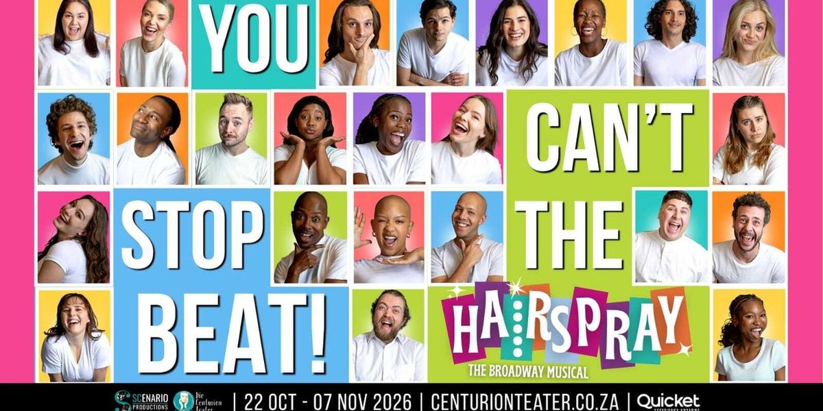 Cast Set For HAIRSPRAY at Die Centurion Teater
