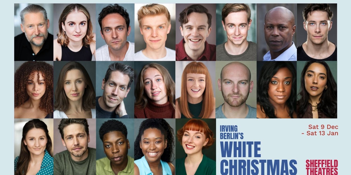 Cast Set For IRVING BERLIN'S WHITE CHRISTMAS at Sheffield Theatres  Image