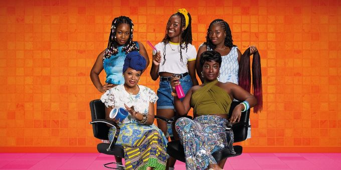 Cast Set For JAJA'S AFRICAN HAIR BRAIDING at Lyric Hammersmith Photos