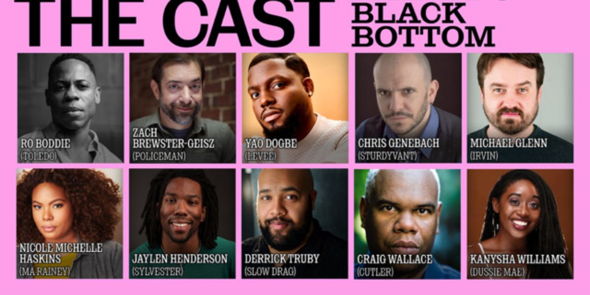 Cast Set For MA RAINEY'S BLACK BOTTOM at Round House Theatre