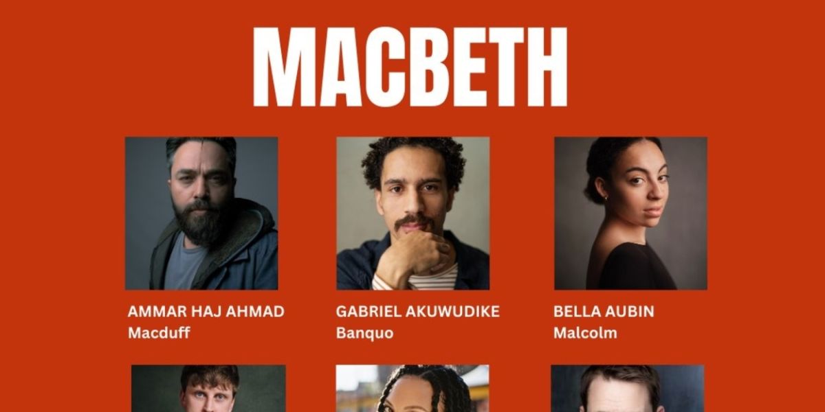 Cast Set For MACBETH at the Lyric Hammersmith Theatre