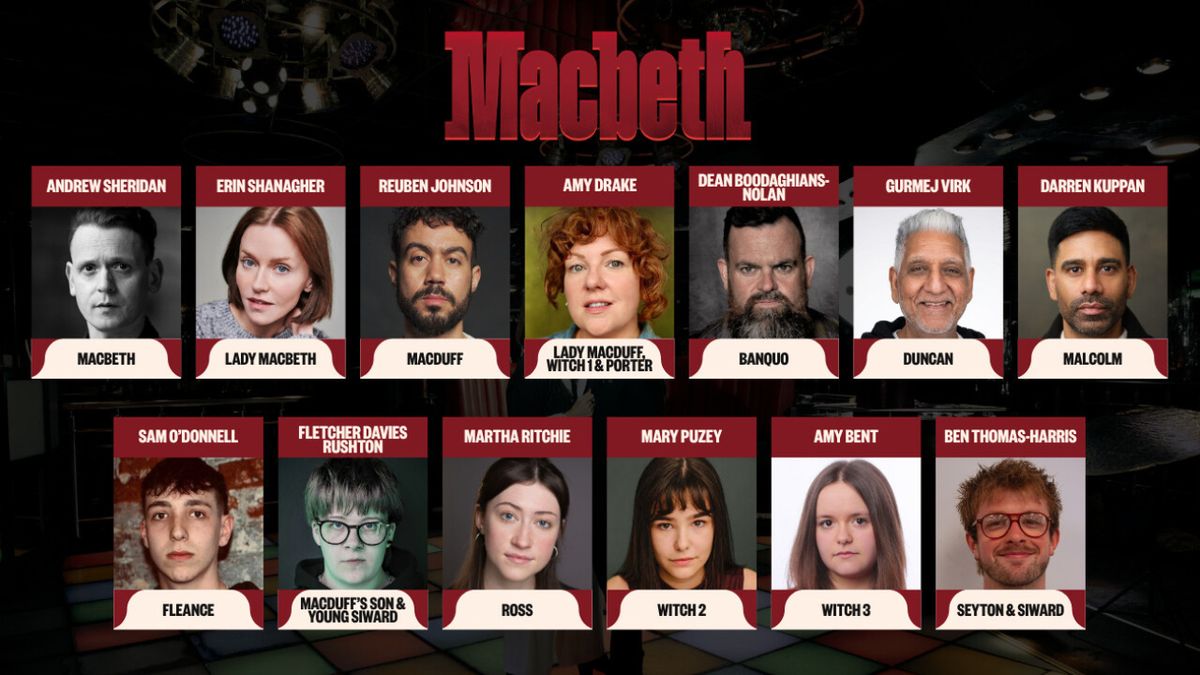 Cast Set For MACBETH in Liquid & Envy Nightclub
