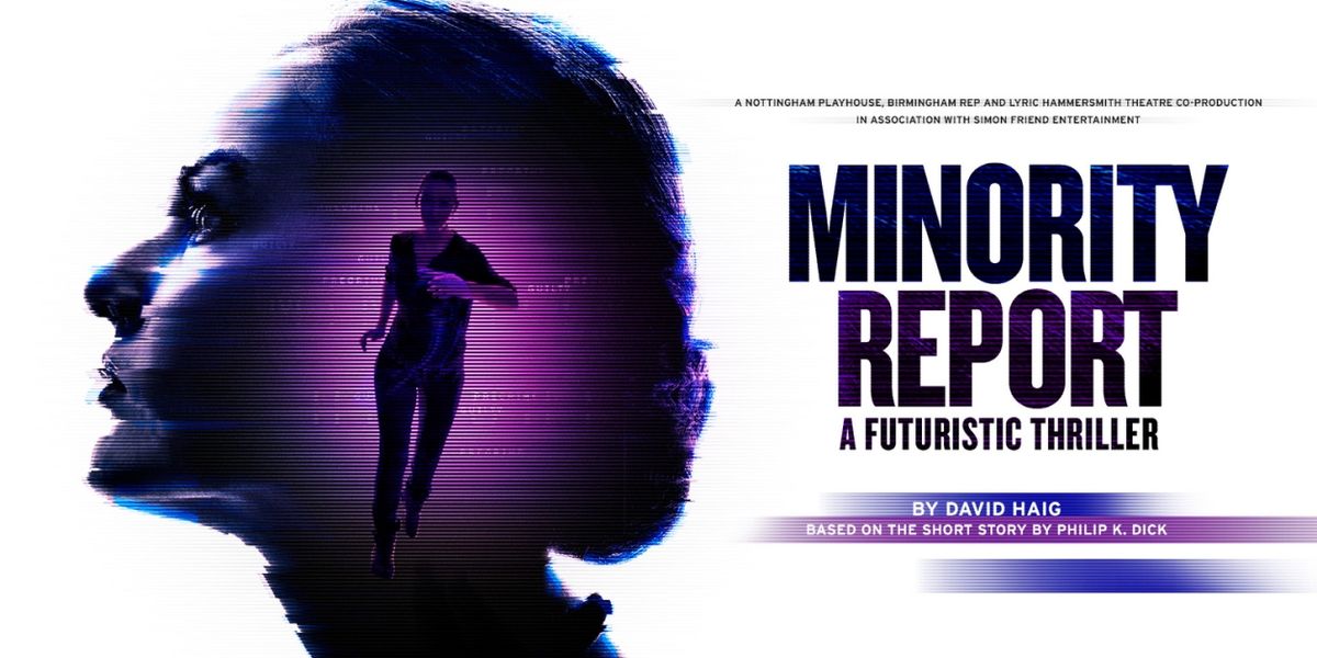 Cast Set For MINORITY REPORT at Nottingham Playhouse