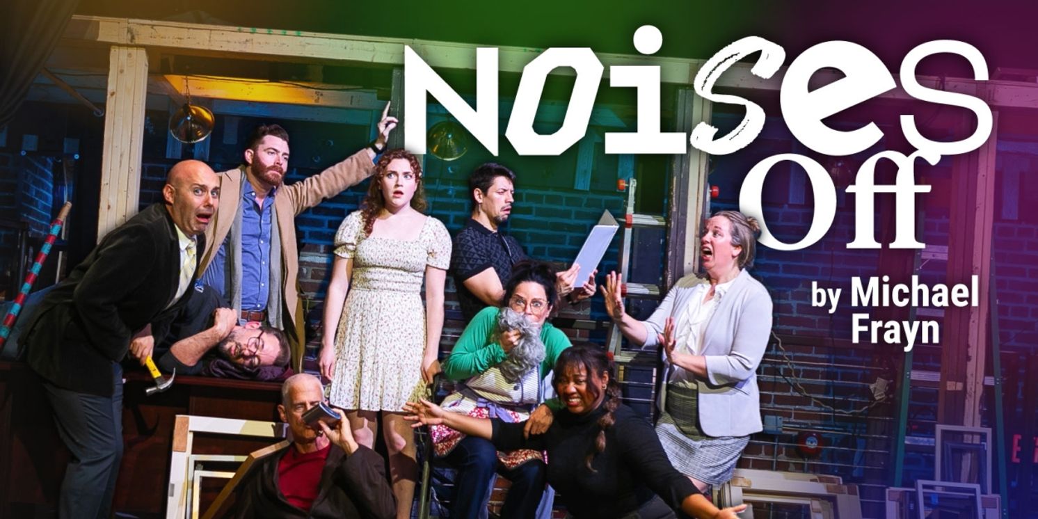 Cast Set For NOISES OFF at the Keegan Theatre  Image