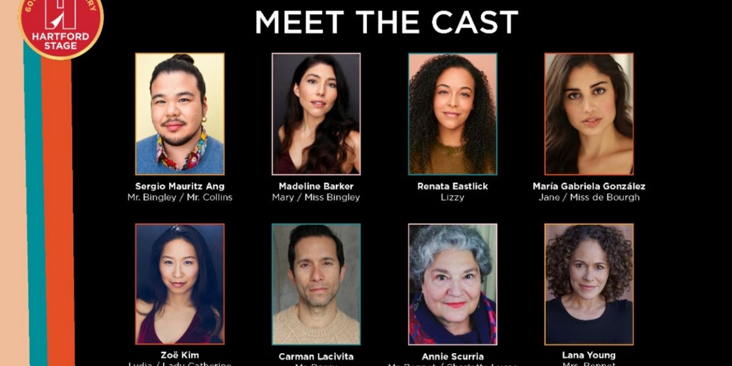 Cast Set For PRIDE AND PREJUDICE at Hartford Stage  Image