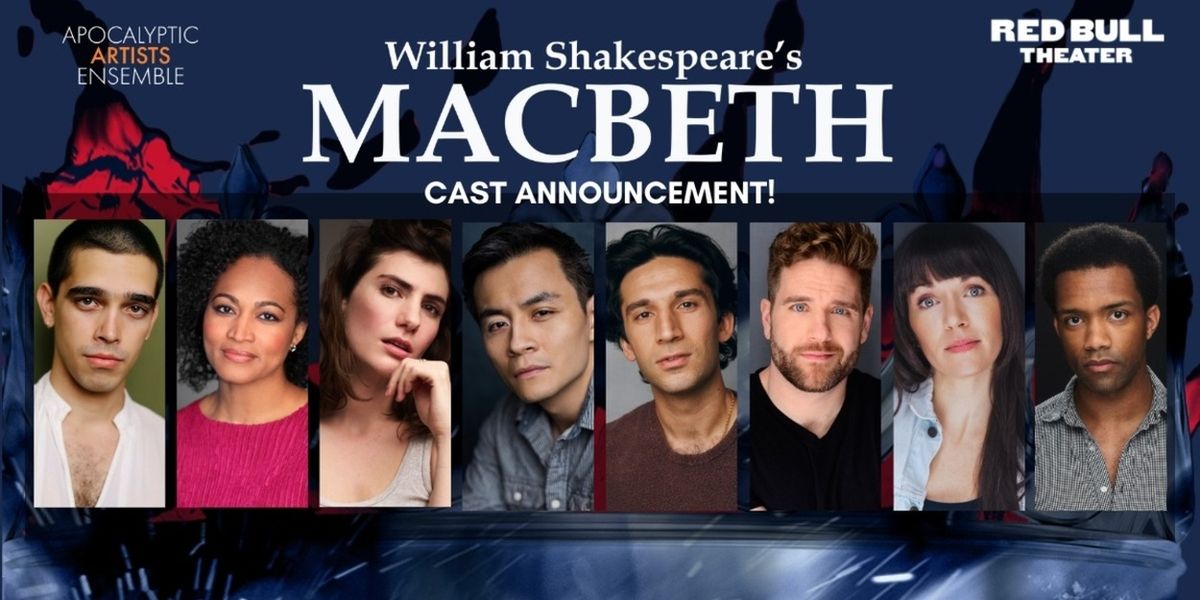 Cast Set For Red Bull Theater's In-School Touring Production of MACBETH
