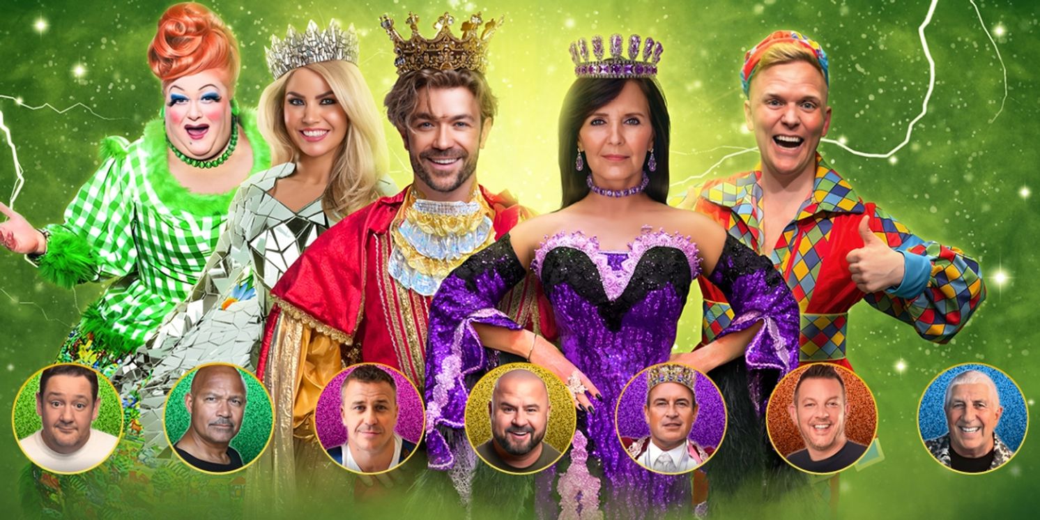 Cast Set For St Helens Christmas Pantomime, SNOW WHITE  Image