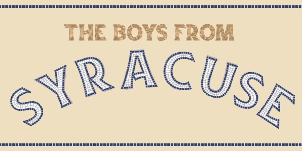 Cast Set For THE BOYS FROM SYRACUSE at Upstairs at the Gatehouse