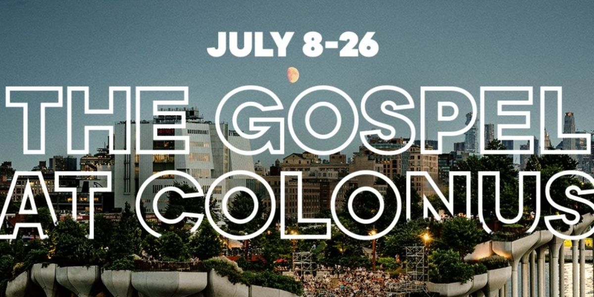 Cast Set For THE GOSPEL OF COLONUS at Little Island