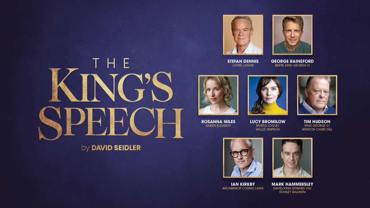 Cast Set For THE KING'S SPEECH UK Tour