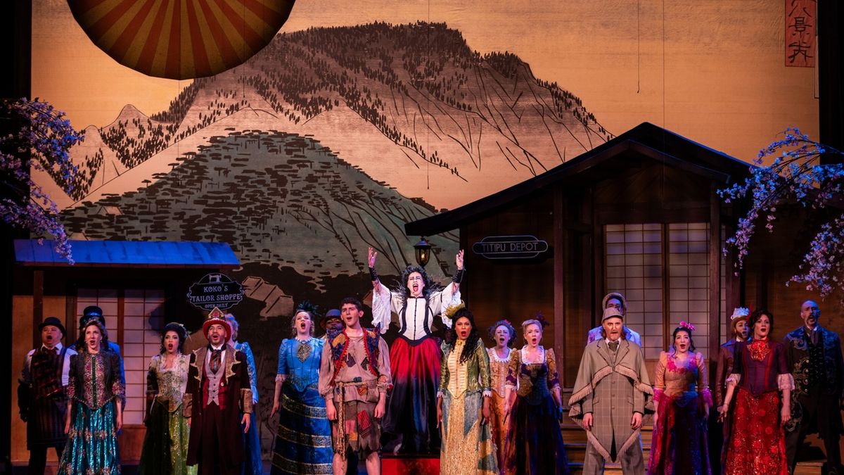 Cast Set For THE MIKADO From New York Gilbert & Sullivan Players