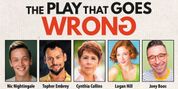 Cast Set For THE PLAY THAT GOES WRONG at Beef & Boards Dinner Theatre Photo