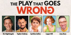 Cast Set For THE PLAY THAT GOES WRONG at Beef & Boards Dinner Theatre