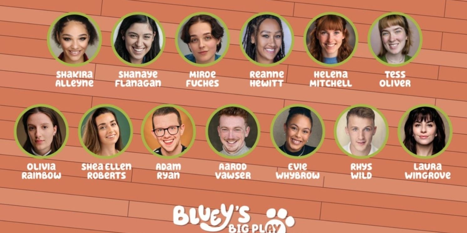Cast Set For UK Tour of BLUEY'S BIG PLAY  Image