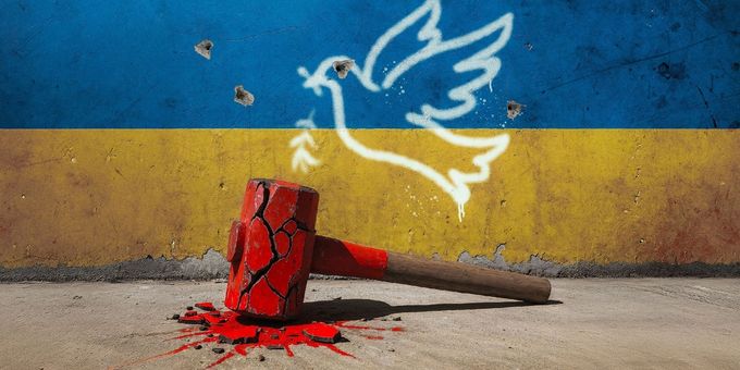 Cast Set For UKRAINE UNBROKEN at the Arcola Theatre Photos