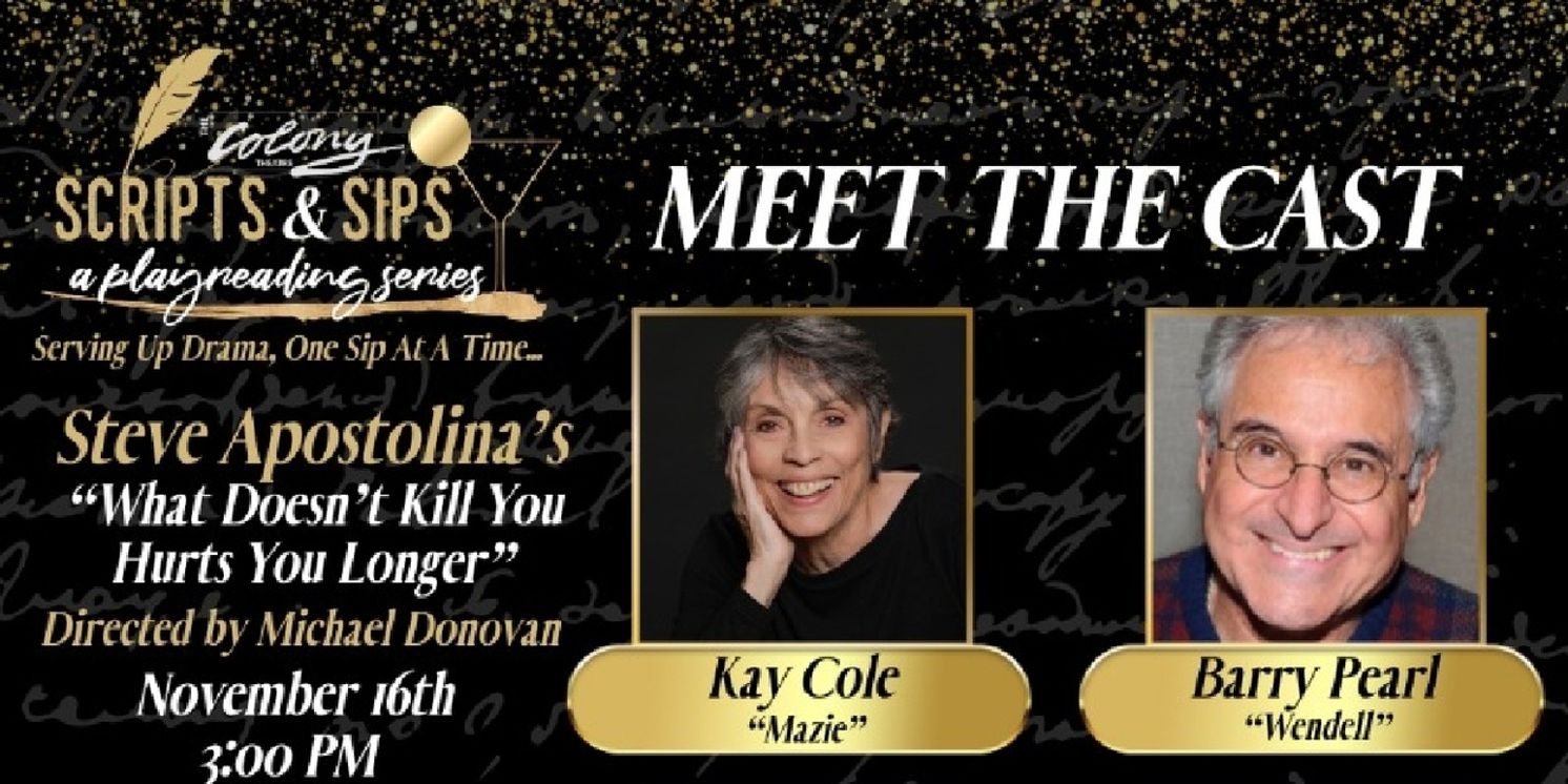 Cast Set For WHAT DOESN'T KILL YOU HURTS YOU LONGER at The Colony Theatre  Image