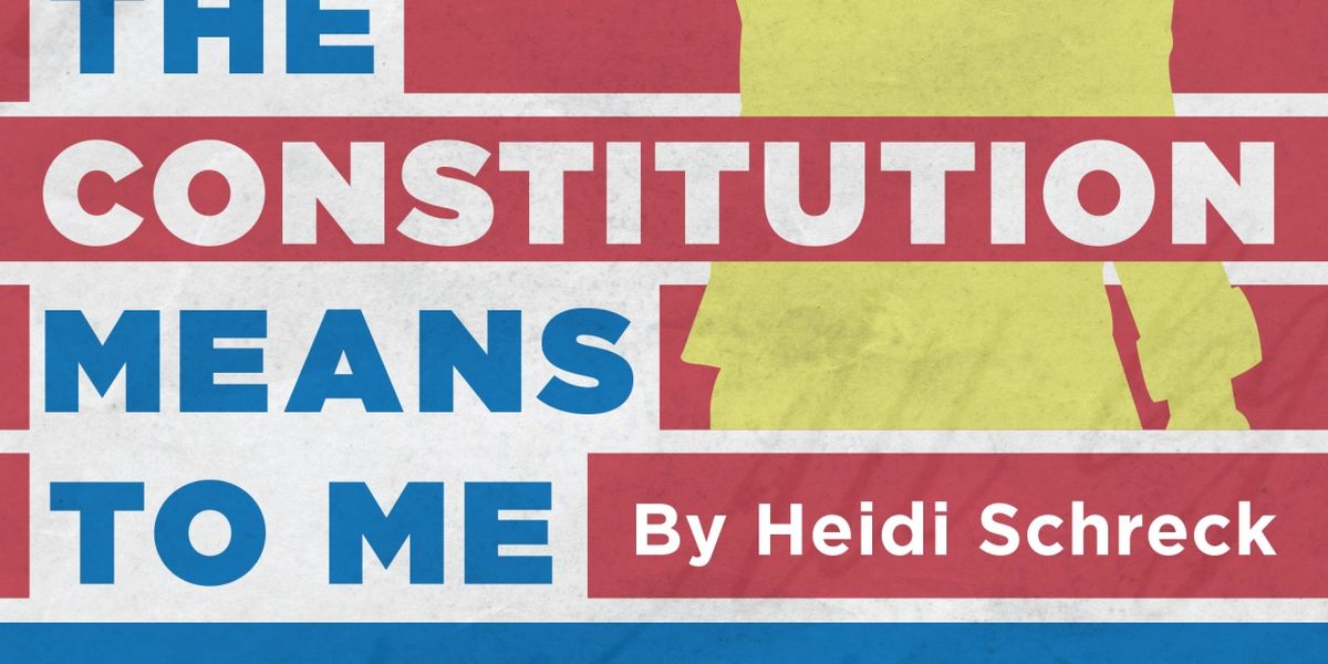 Cast Set For WHAT THE CONSTITUTION MEANS TO ME at Main Street Theatre