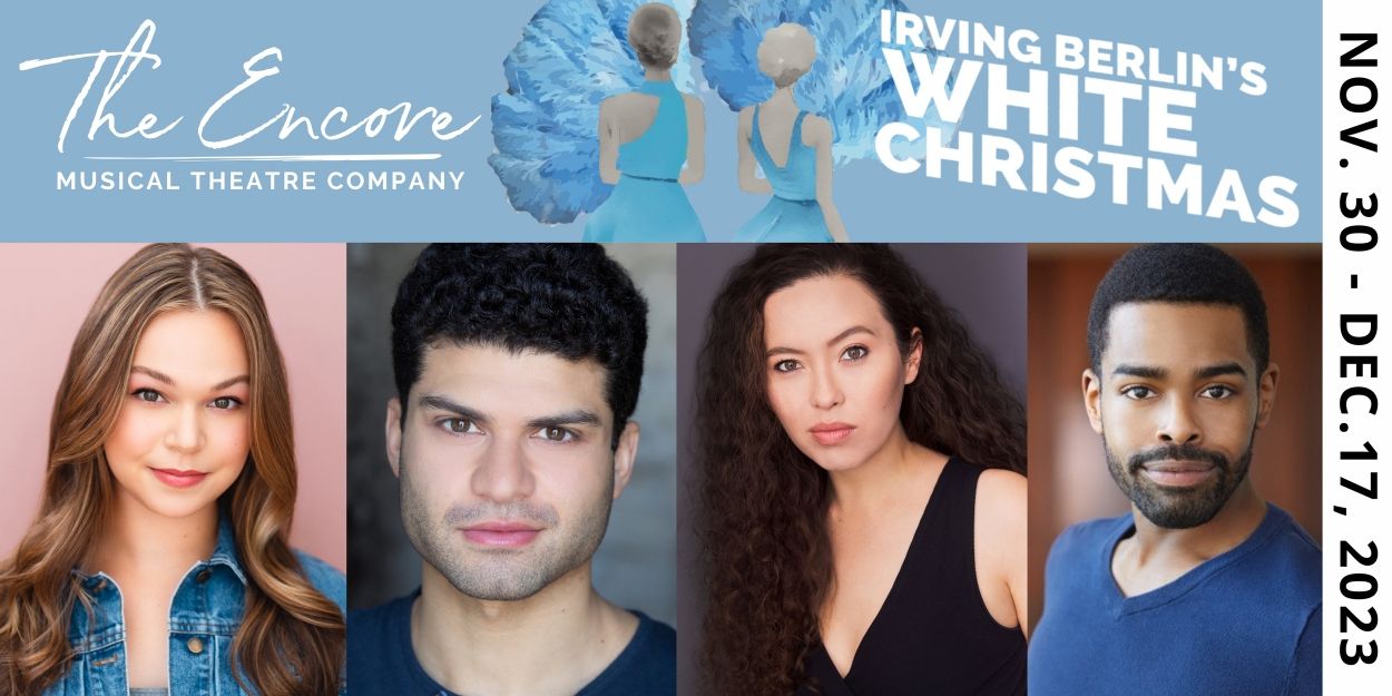 Cast Set For WHITE CHRISTMAS at the Encore  Image