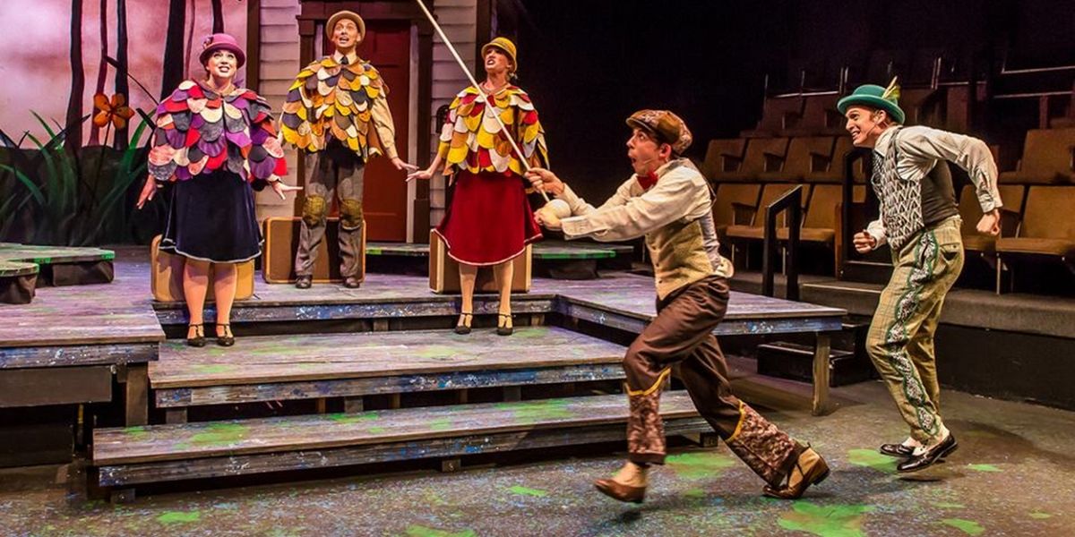 Cast Set for A YEAR WITH FROG AND TOAD at ZACH Theatre