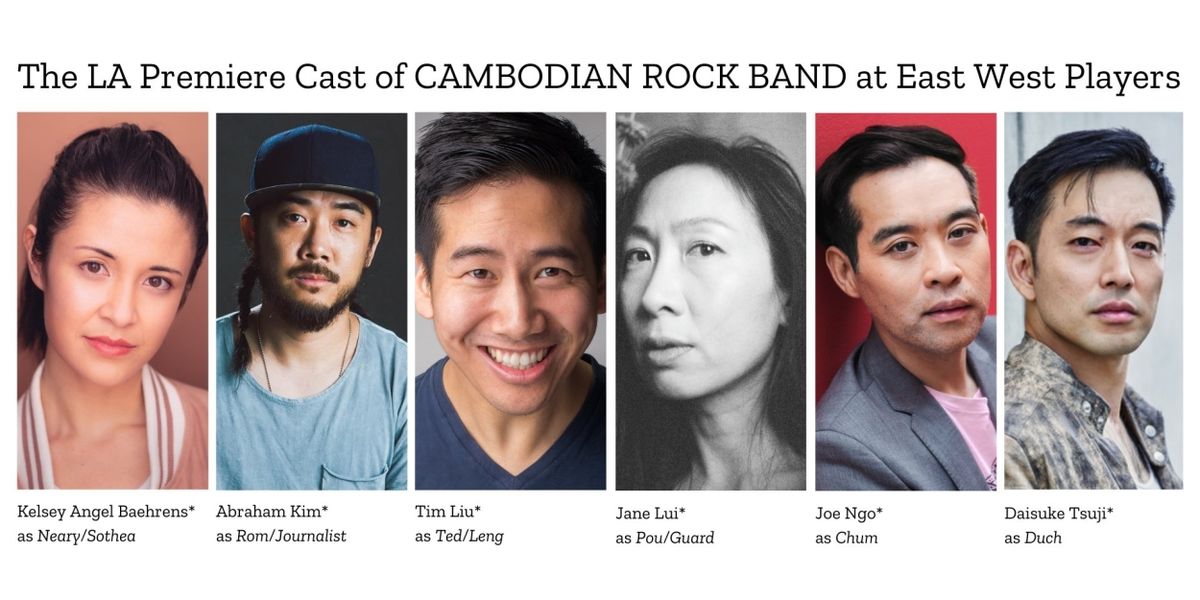 Cast Set for CAMBODIAN ROCK BAND at East West Players