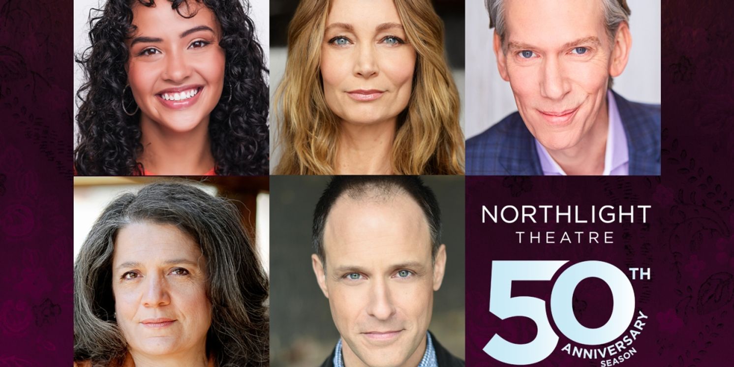 Cast Set for GASLIGHT at Northlight Theatre  Image