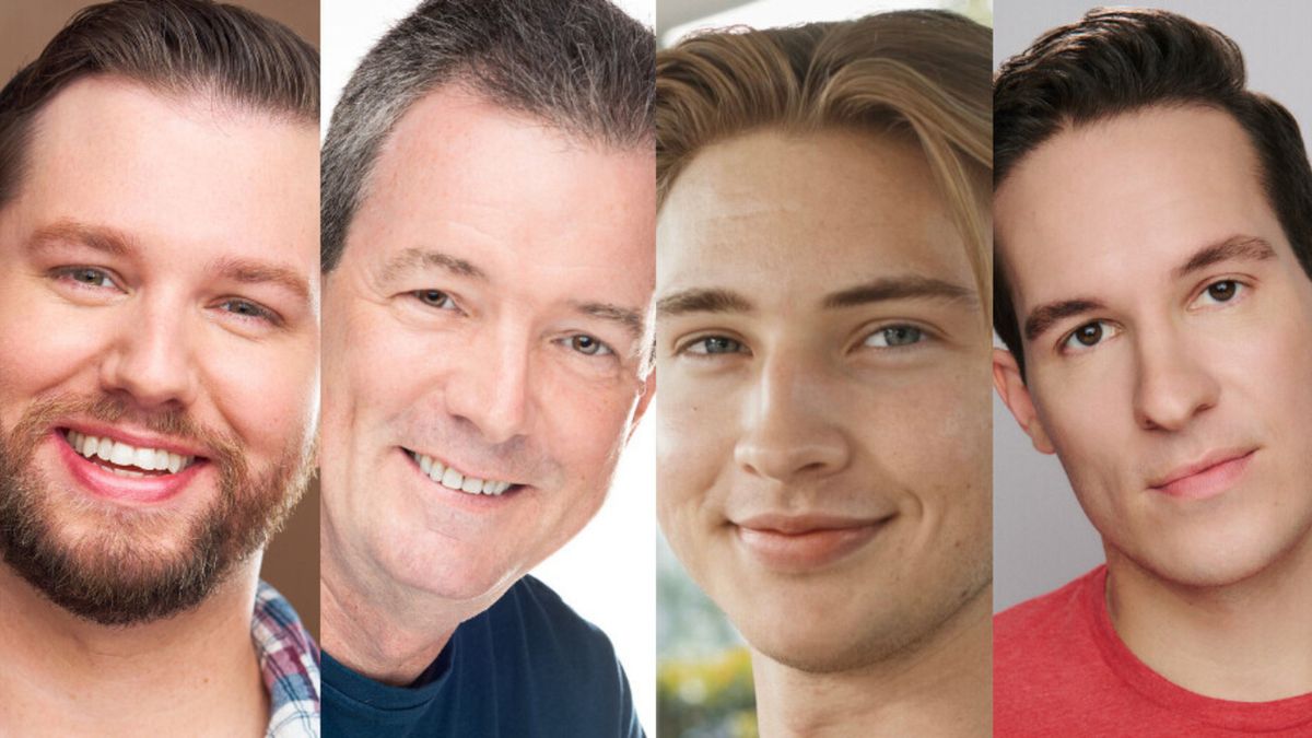 Cast Set for HARMONY: A NEW MUSICAL at TheatreZone