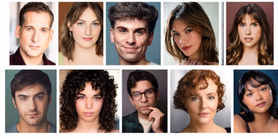 Cast Set for MUSE: THE SHAKESPEARE MAYHEM MUSICAL at Edinburgh Fringe Photo