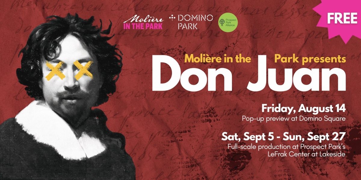 Cast Set for Molière in the Park's DON JUAN