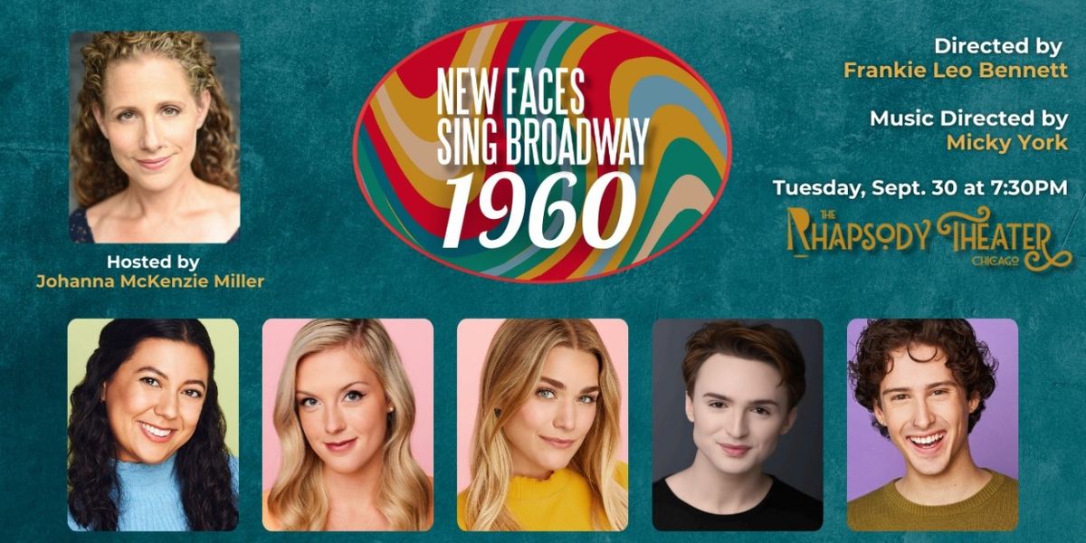 Cast Set for NEW FACES SING BROADWAY 1960 at Porchlight Music Theater