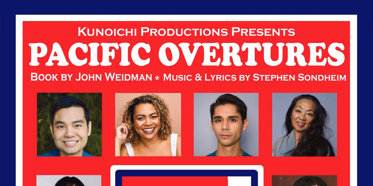 Cast Set for PACIFIC OVERTURES at Kunoichi Productions