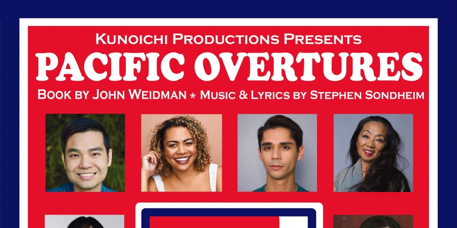 Cast Set for PACIFIC OVERTURES at Kunoichi Productions  Image