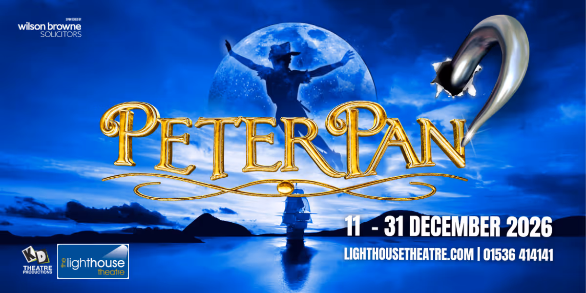 Cast Set for PETER PAN Pantomime at Lighthouse Theatre Kettering