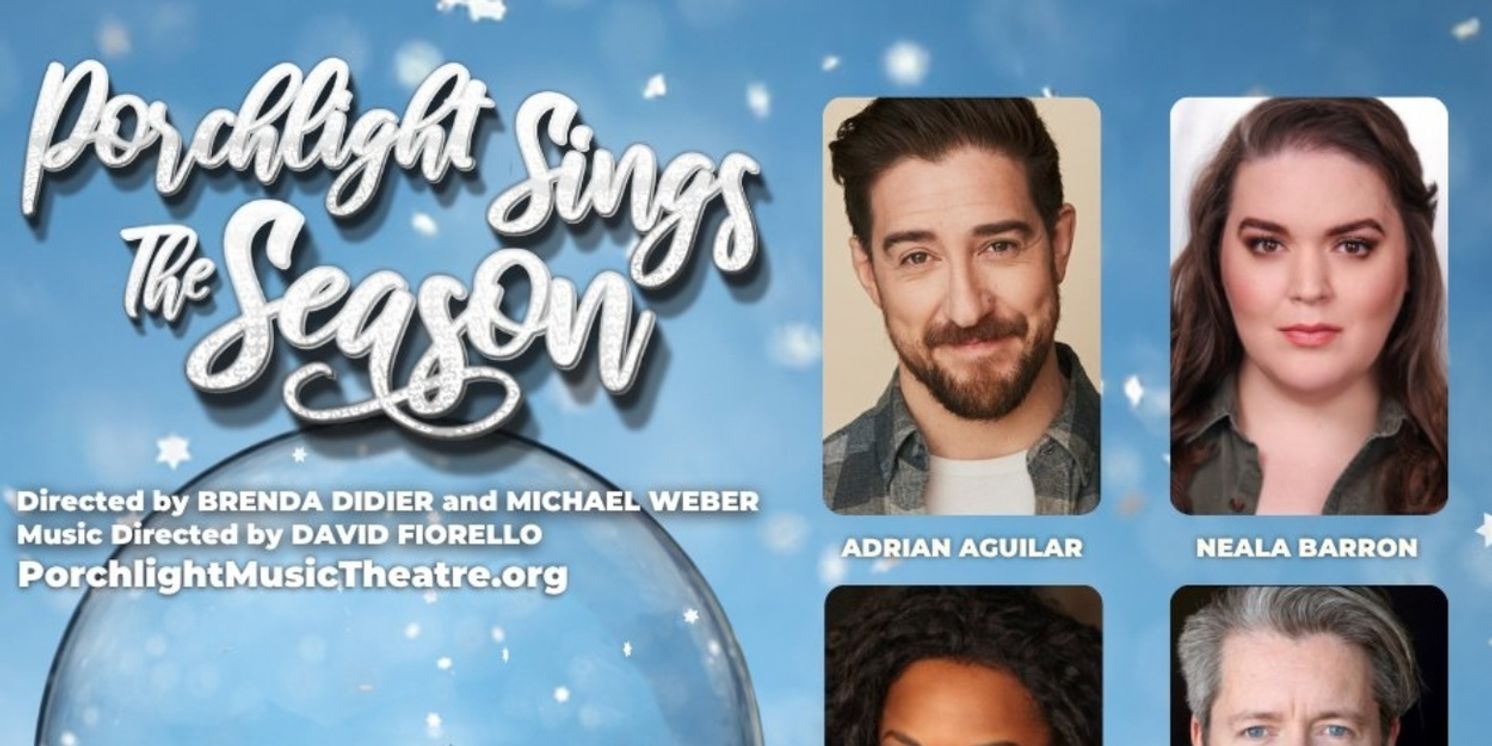Cast Set for PORCHLIGHT SINGS THE SEASON World Premiere  Image