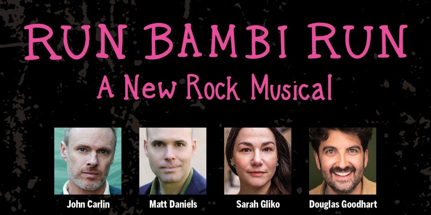 Cast Set for RUN BAMBI RUN World Premiere Musical at Milwaukee Repertory Theater  Image