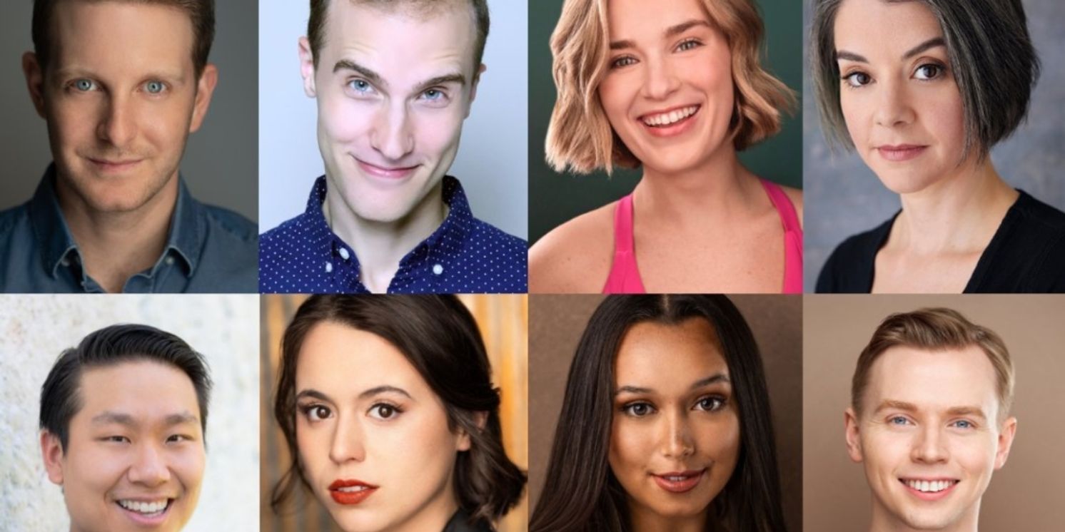 Cast Set for SINGIN’ IN THE RAIN at Playhouse on Park  Image