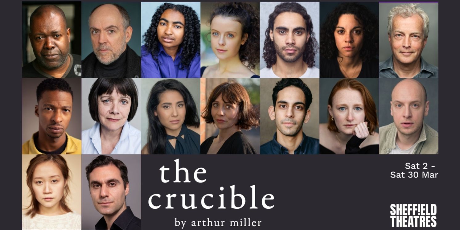 Cast Set for Sheffield Theatre's THE CRUCIBLE  Image