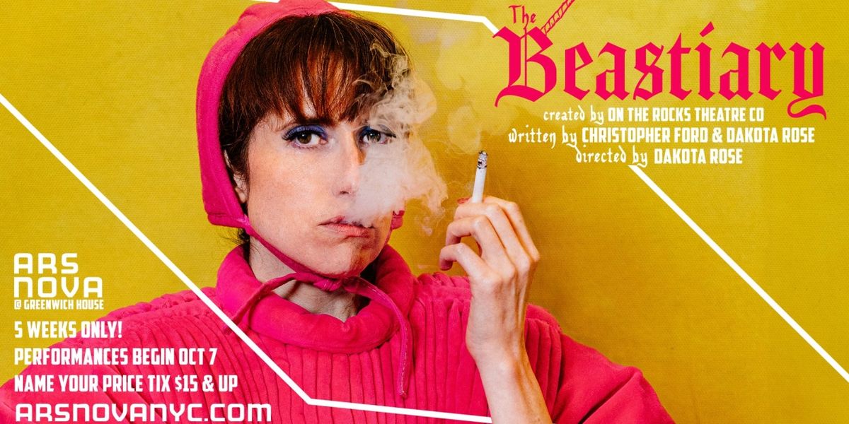 Cast Set for THE BEASTIARY at Ars Nova This Fall