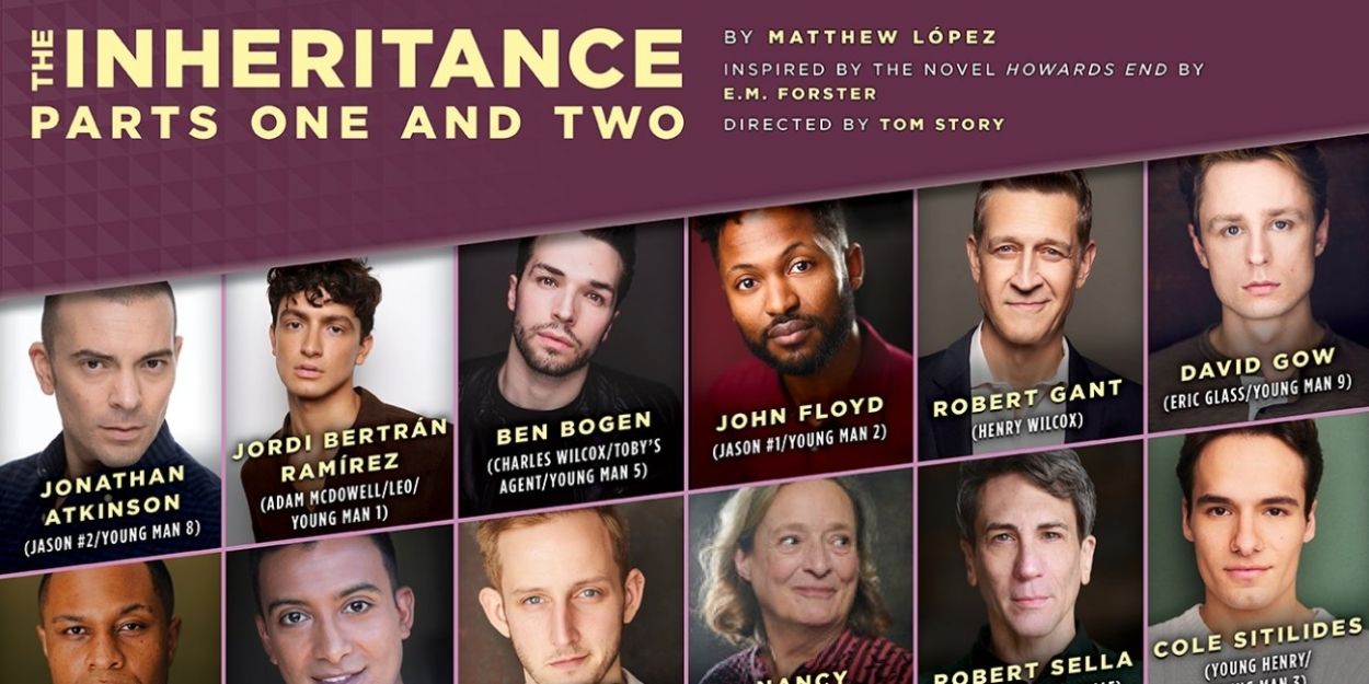 Cast Set for THE INHERITANCE By Matthew Lopez at Round House Theatre  Image