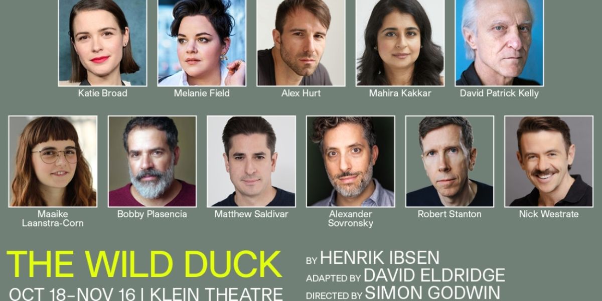 Cast Set for THE WILD DUCK at Shakespeare Theatre Company